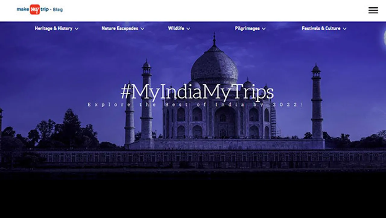 MakeMyTrip rolls out 'MyIndiaMyTrips' campaign to support PM's vision to boost domestic tourism