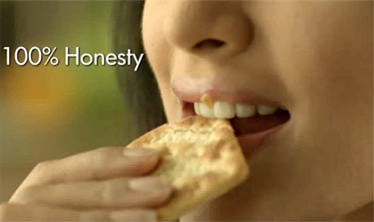 Britannia Nutrichoice Cream Cracker's honest show