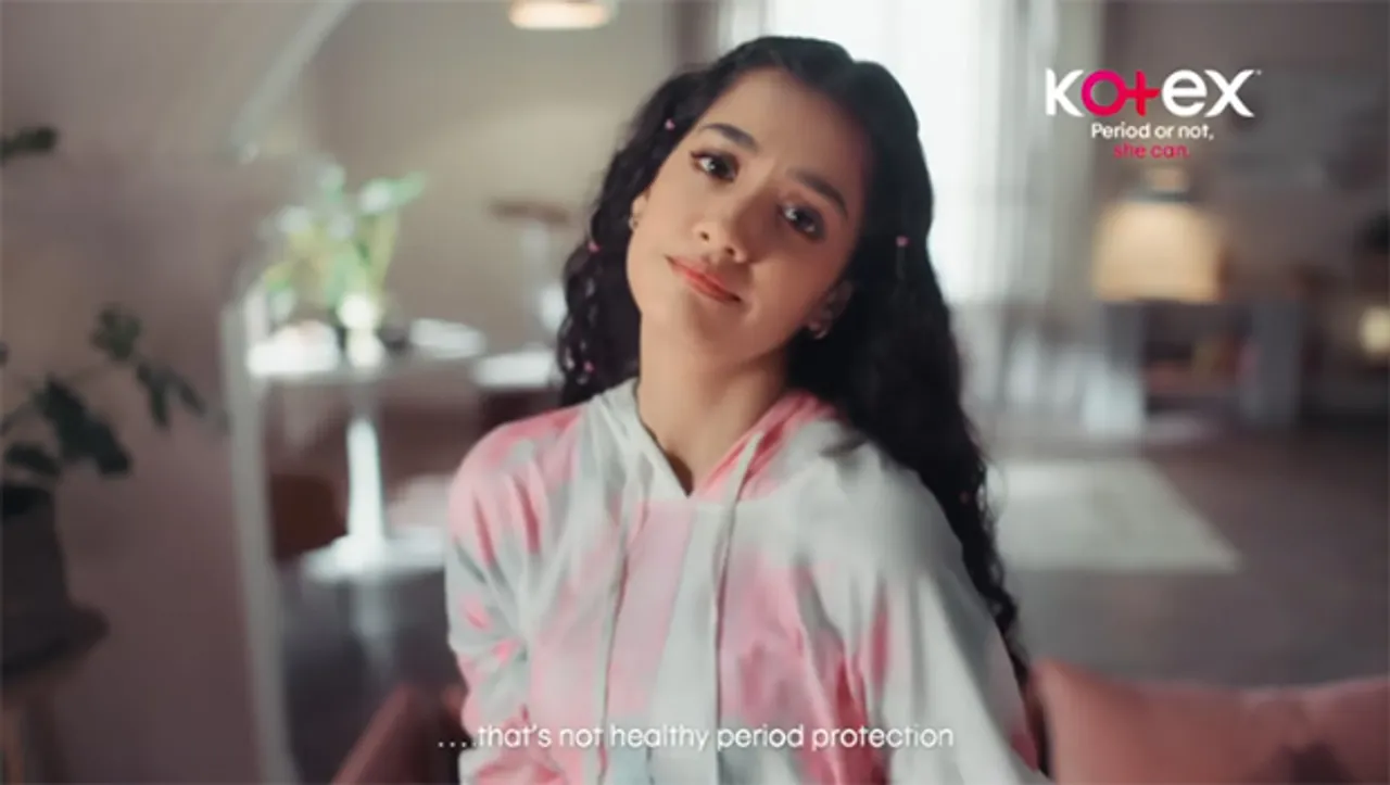 Kotex's new campaign encourages young women to #ChooseItAll for healthy period protection