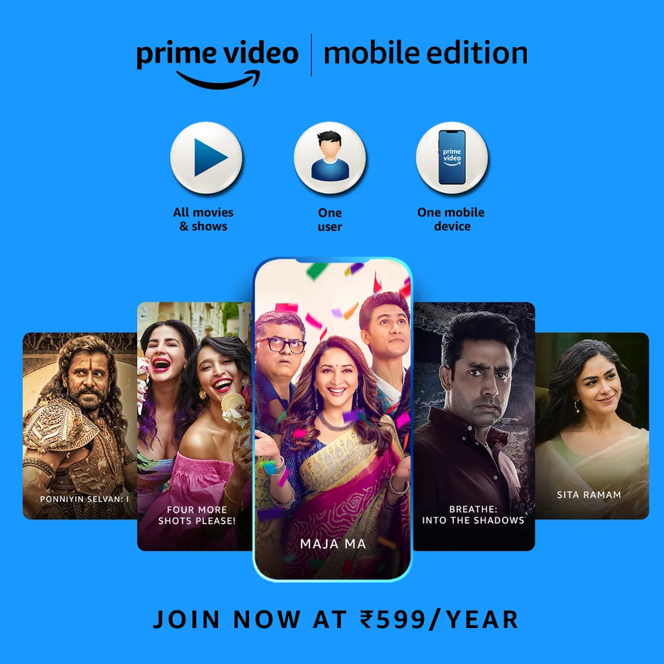 Amazon launches Prime Video Mobile Edition in India