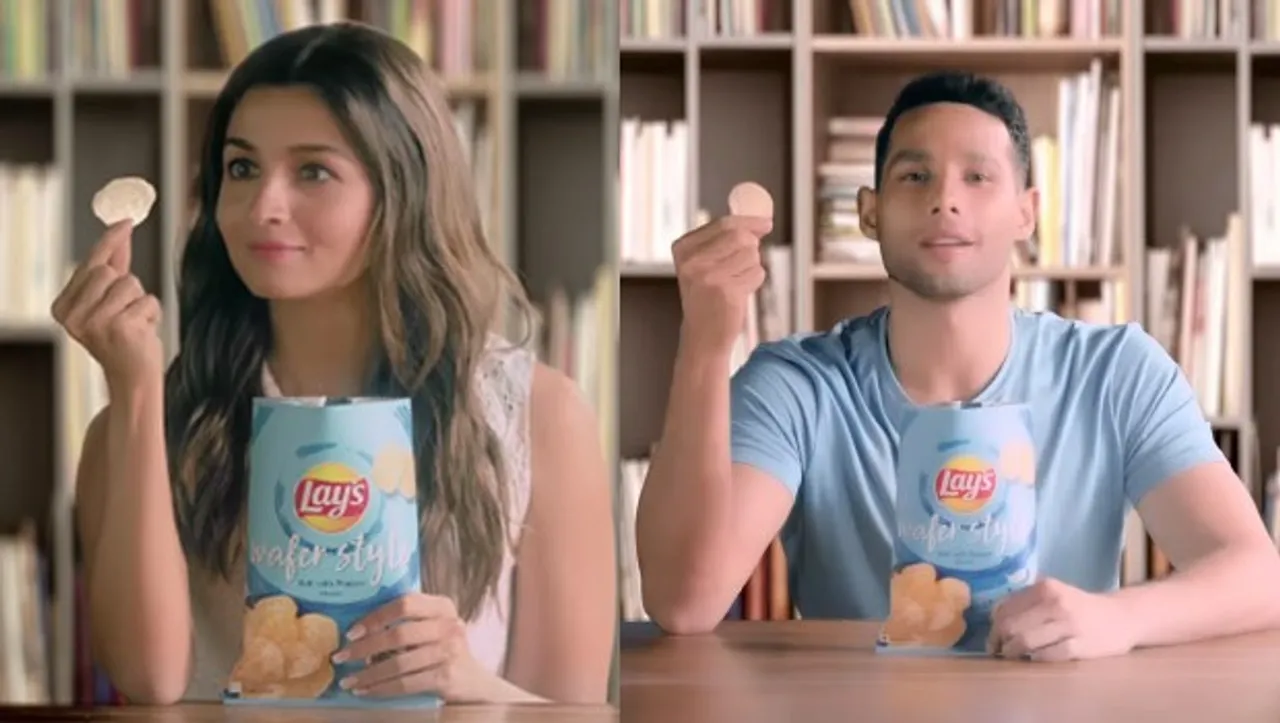 Alia Bhatt, Siddhant Chaturvedi kick-start Lay's Wafer Style's #TheThinPossibleChip campaign