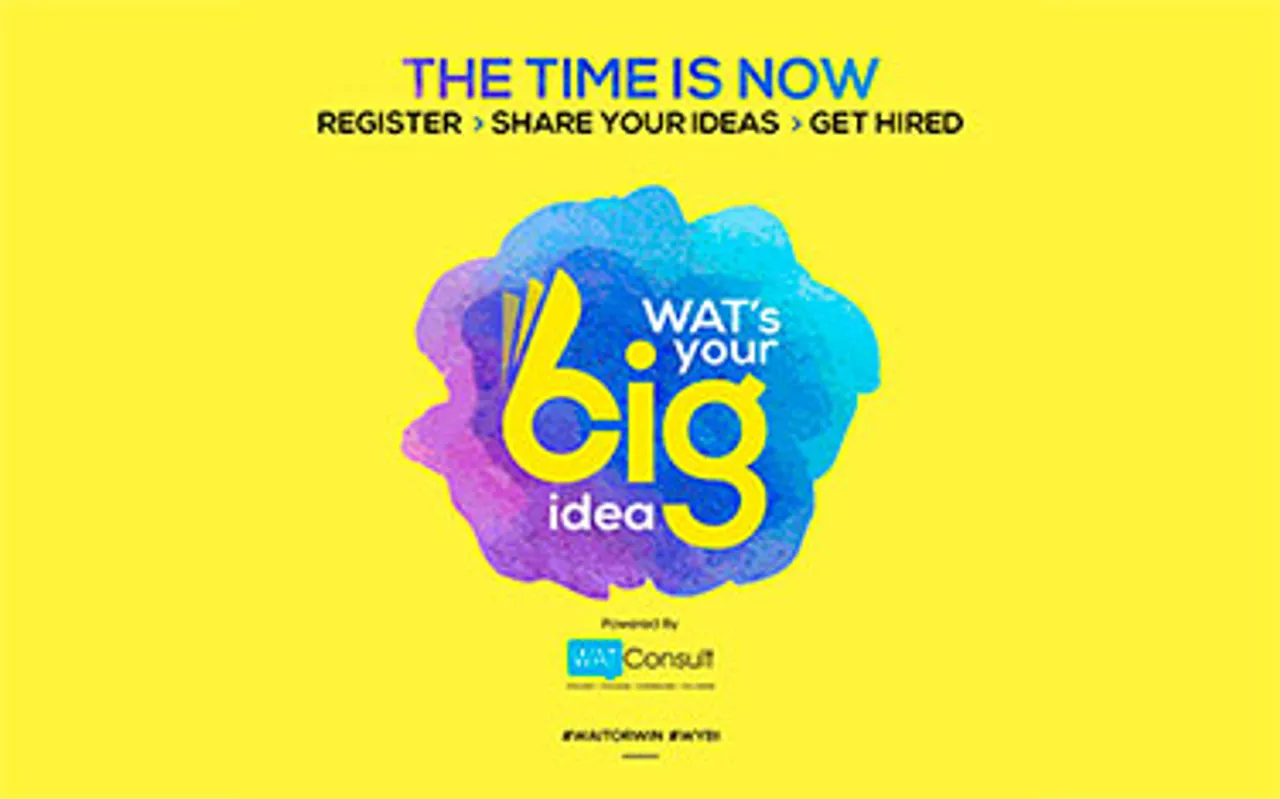 WATConsult launches 'WAT's your Big Idea'