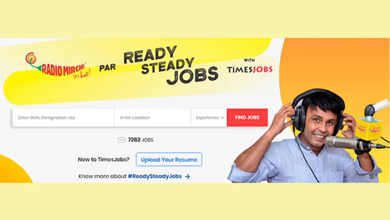 Radio Mirchi and TimesJobs launch 'Ready Steady Jobs'