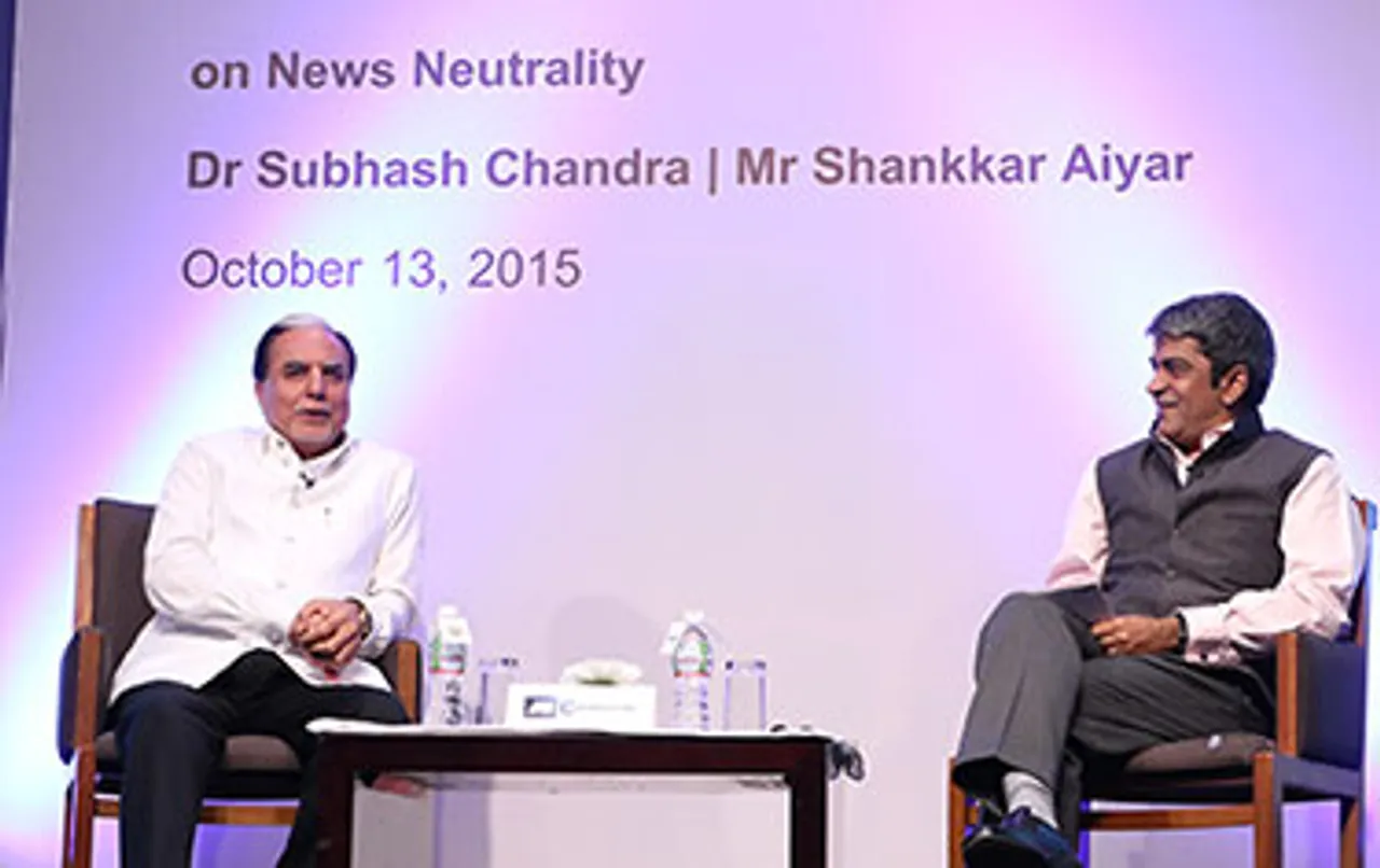 Primary aim of news channels is to be an informer and not a transformer: Zee's Subhash Chandra