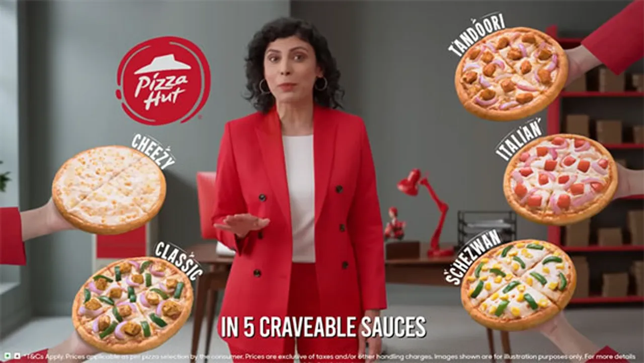 Pizza Hut's 'Shut Up and Take My Money' campaign aims to promote its new Flavour Fun range