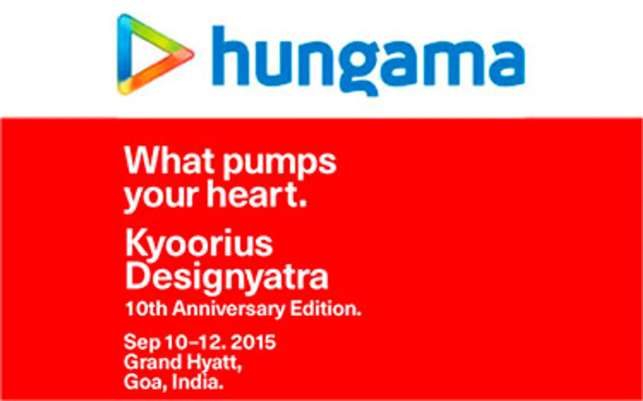 Hungama partners with Kyoorius Designyatra 2015 for musical CSR activity