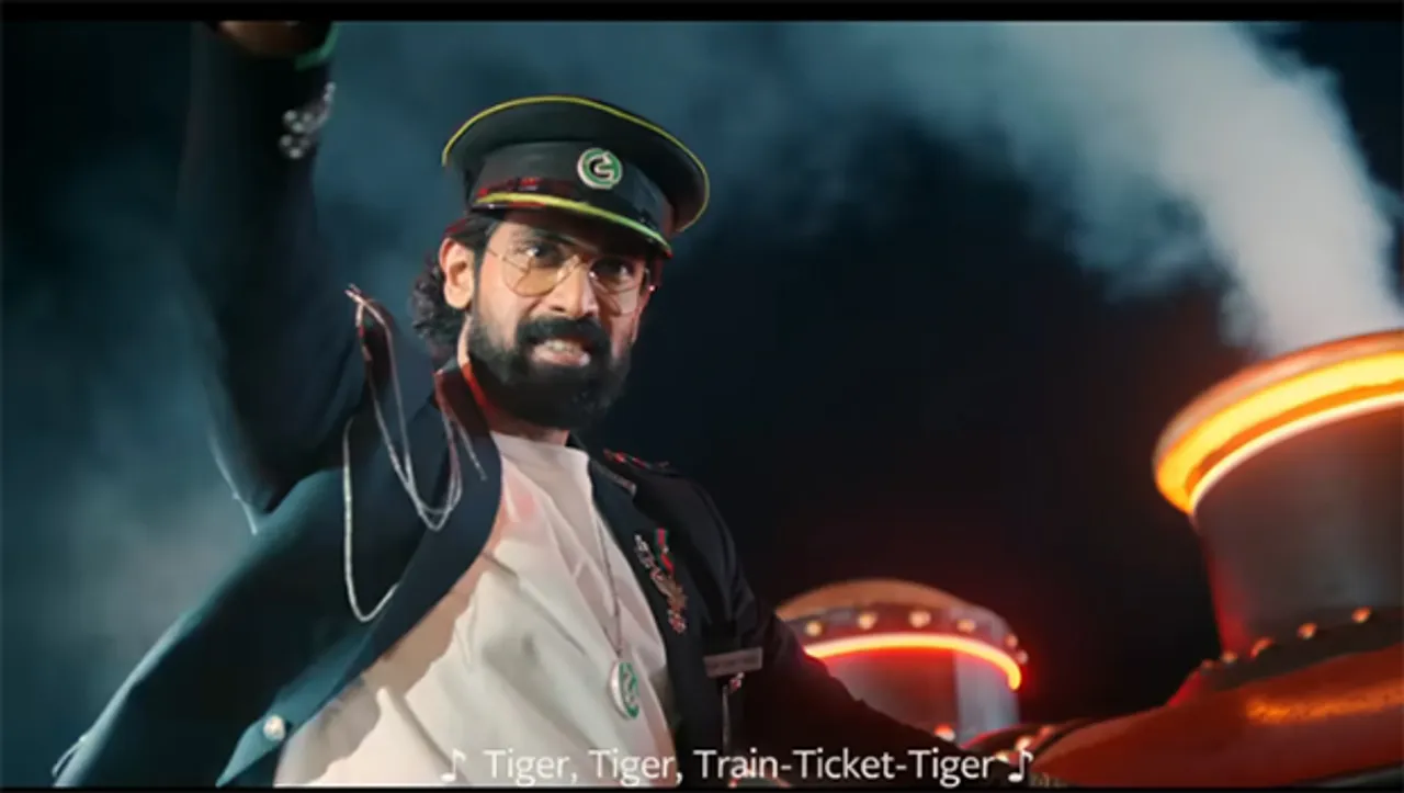 Confirmtkt presents Rana Daggubatti in a new avatar for its #TrainTicketTiger campaign