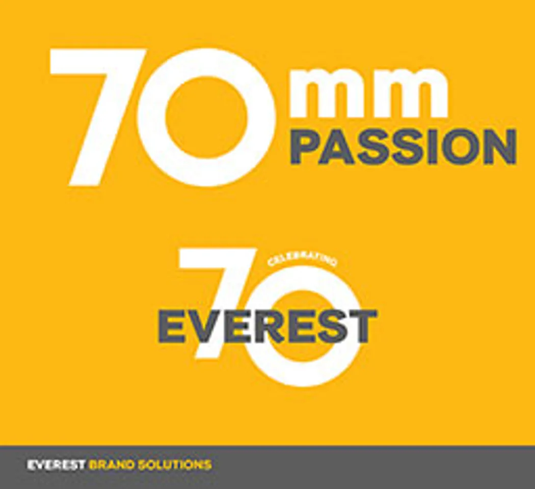 Everest celebrates 70th anniversary as '70 mm agency'