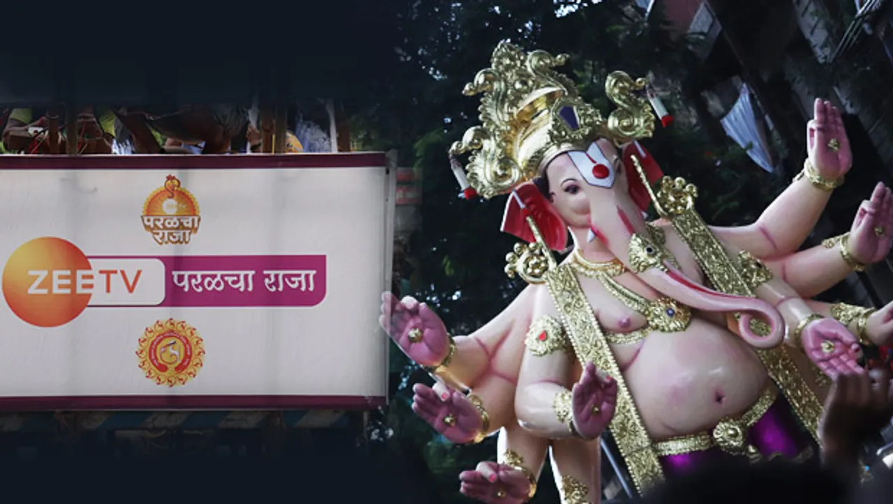 Zee TV takes over one of Mumbai's oldest Ganpati puja pandals – 'Parel cha Raja'
