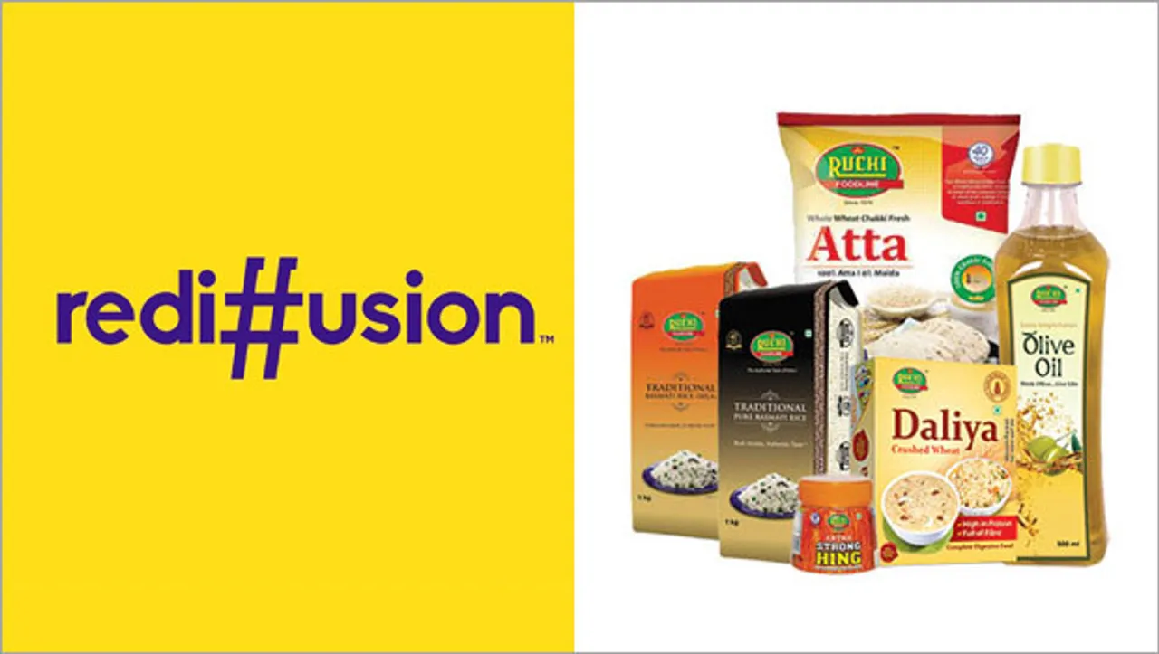 Rediffusion bags Ruchi Foodline's creative mandate