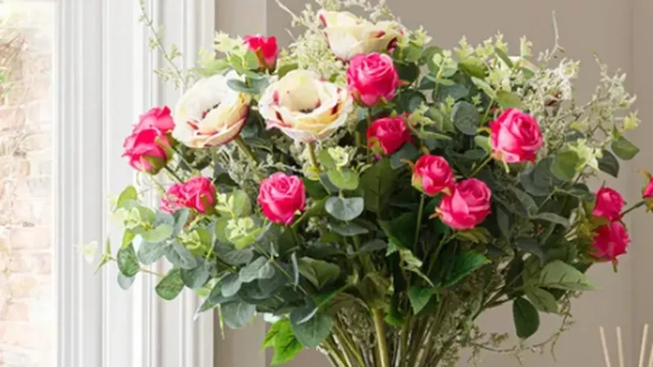 Dunelm's 'Florals Forever' Bouquet Redefining Realism in Artificial