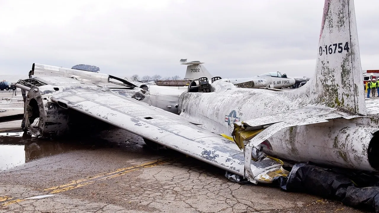 Historic Air Force Museum Suffers Tornado Damage Dayton Ohio's