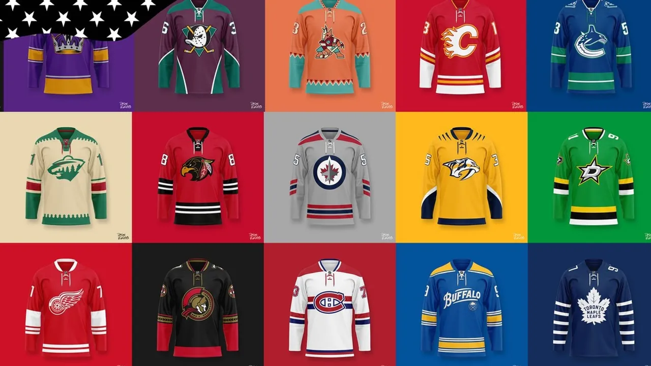 NHL 2024 Stadium Series Unveiling the Unique Jersey Designs of Six Teams