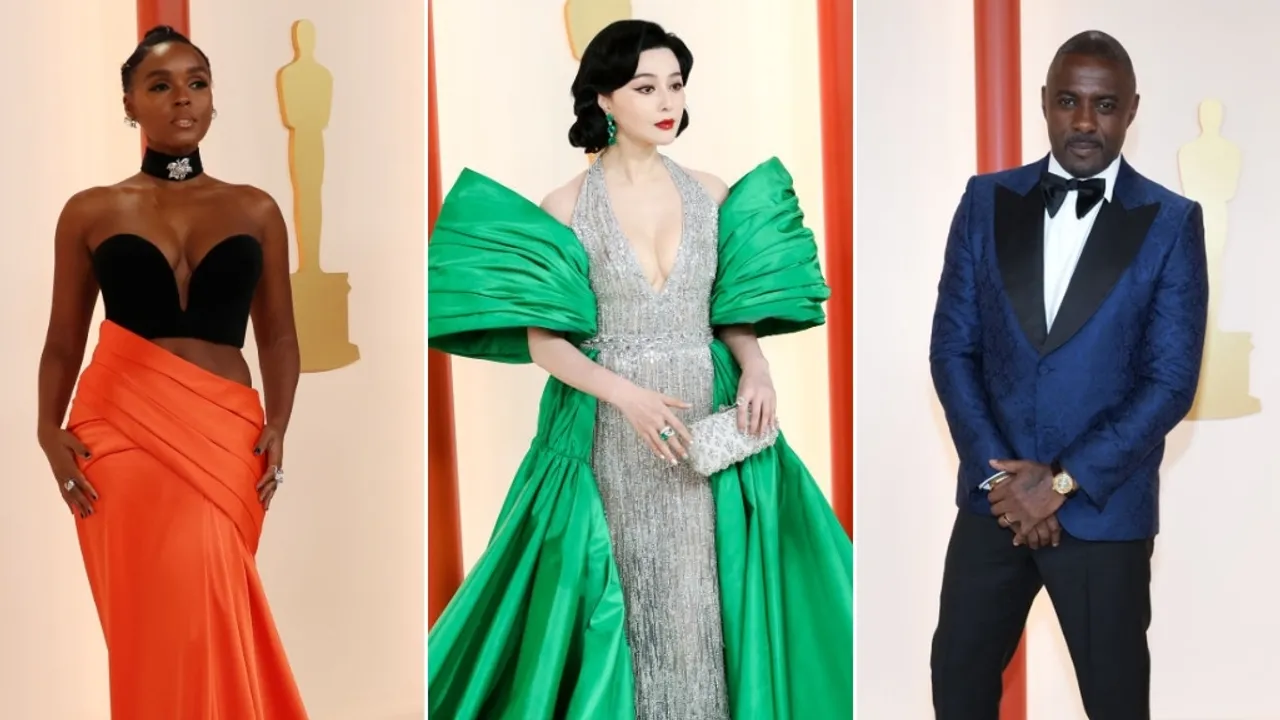 Oscars 2024 Red Carpet Dazzles with Metallics, Reds, and Vintage