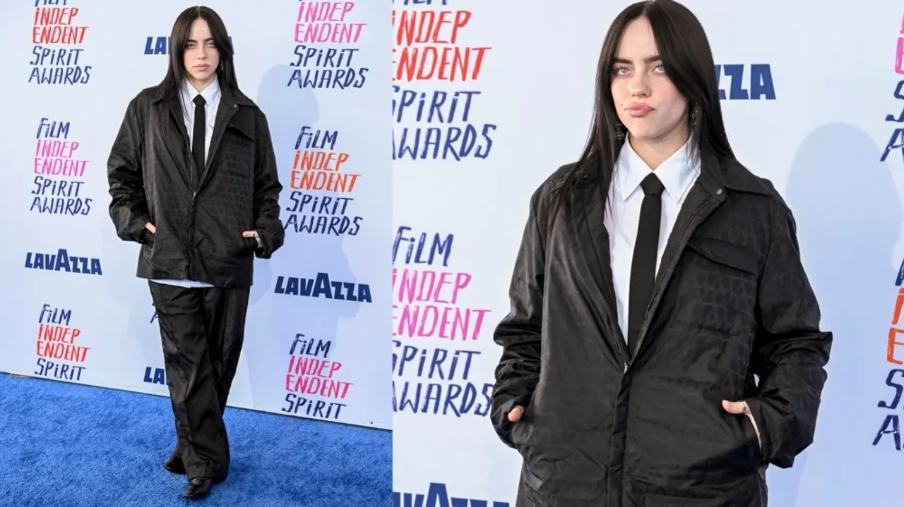 Billie Eilish Dazzles in Valentino at the 2024 Film Independent Spirit