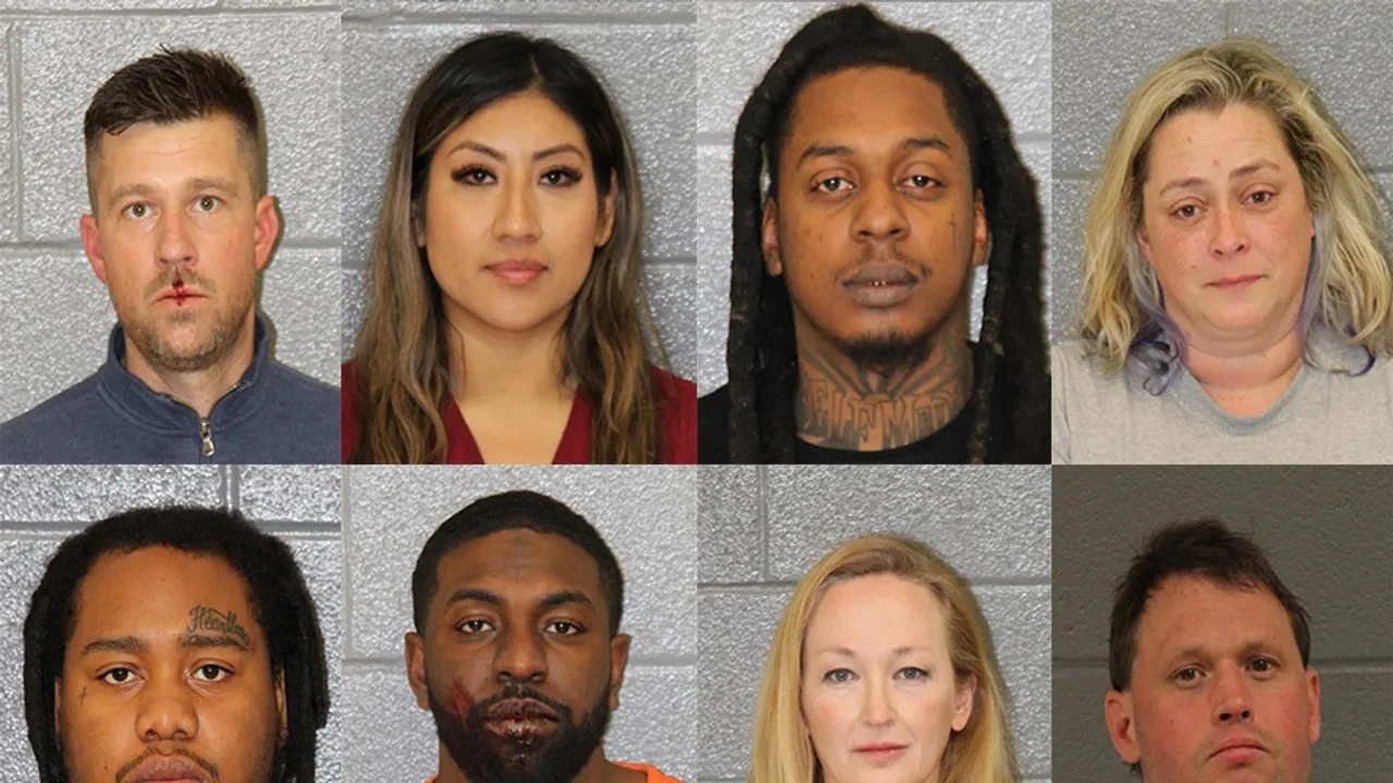 A Day of Arrests in Mecklenburg County From Traffic Violations to