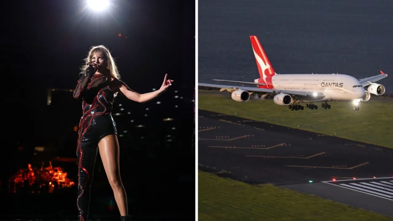 When Pop Meets Plane: Qantas Deploys A380 for Swifties Braving Sydney Storms