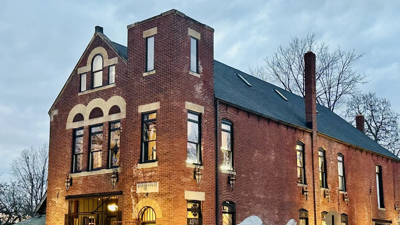 Indianapolis Fire Station Reborn as Aspire House A Community Educational Center and Apartment