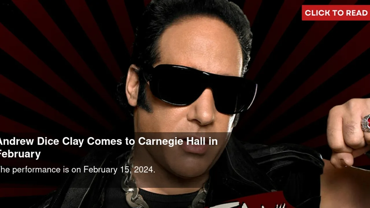 Andrew Dice Clay Makes a Comeback From Controversy to Carnegie Hall