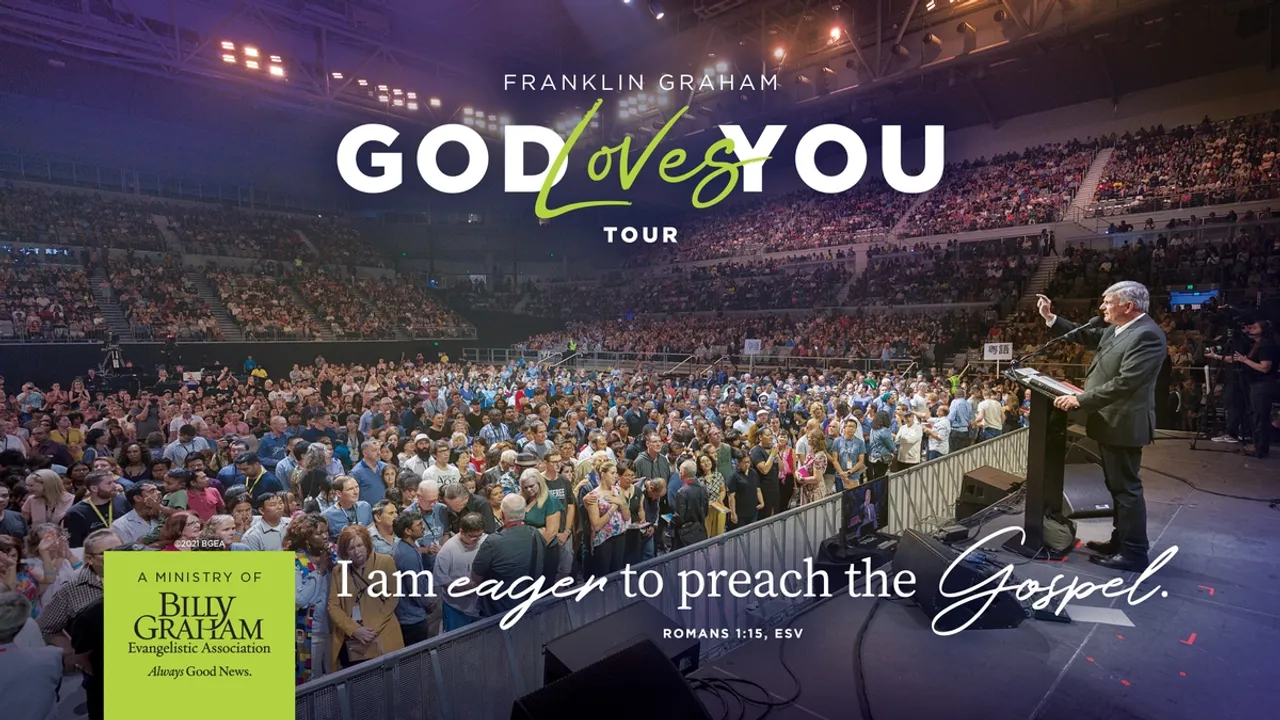 Franklin Graham's God Loves You Tour Returns to the UK in 2025