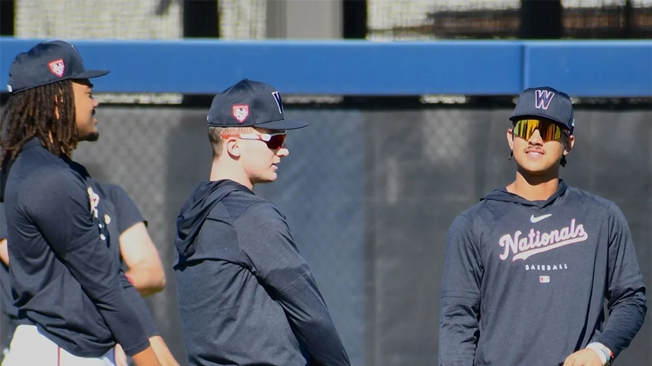 Trey Extends Hit Streak to Three During Nationals' Spring