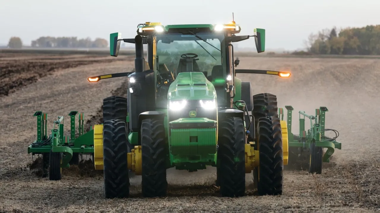 John Deere Targets Fully Autonomous Farming by 2030: Harnessing AI and Machine Learning