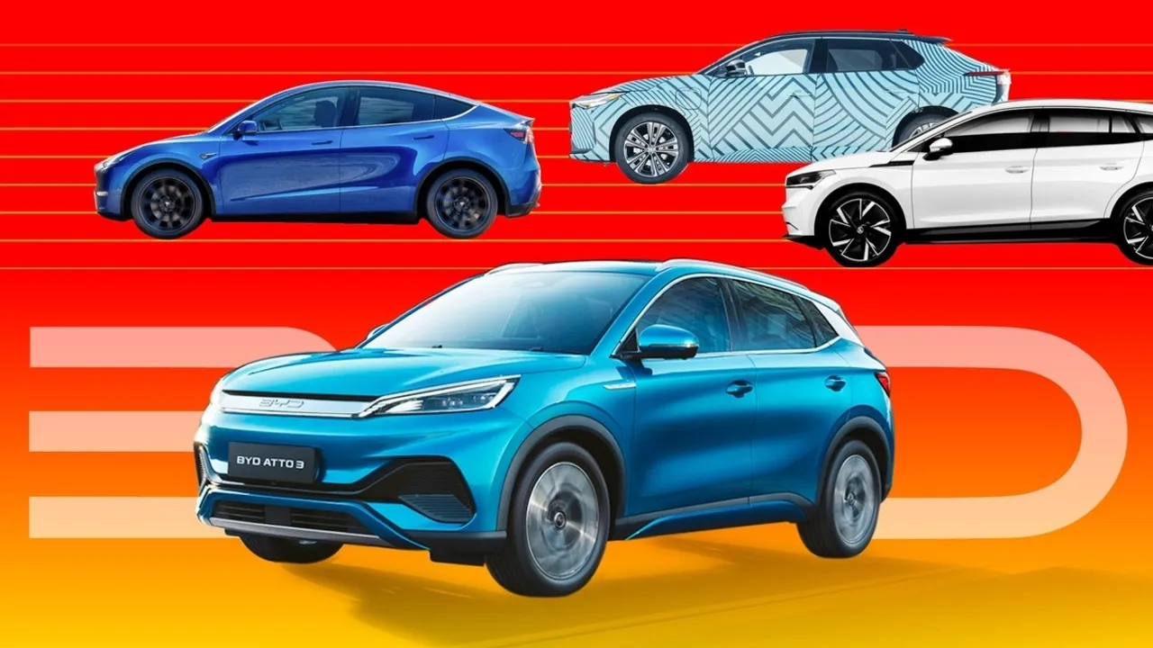 Chinese Electric Vehicles Dominate Global Market, Outselling Jaguar and Bentley in the UK
