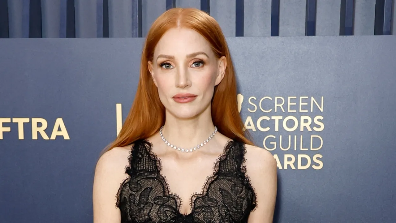 Jessica Chastain Dazzles at SAG Awards 2024 Amid Casting Rumors; Emily