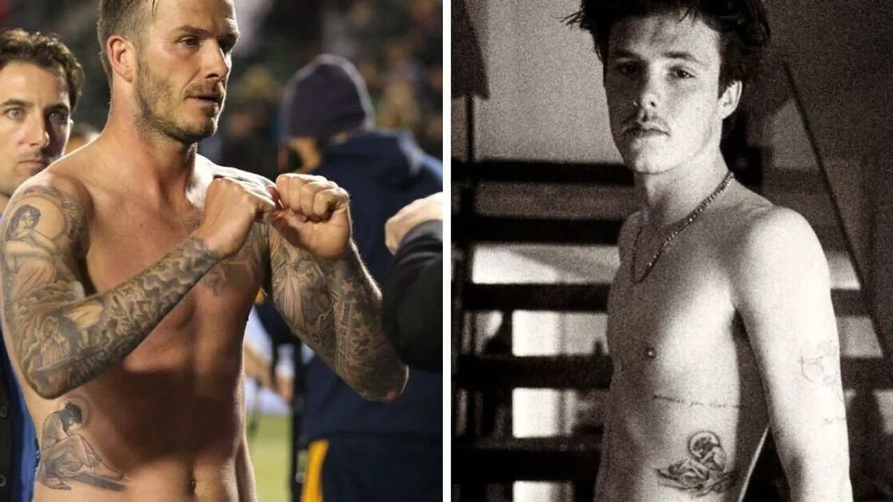 Cruz Beckham Emulates Father David with Matching Jesus Tattoo for 19th