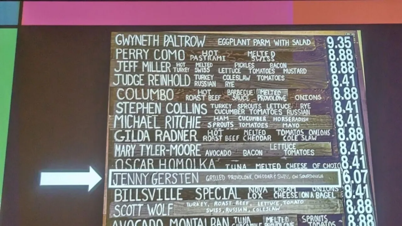 New Delight at Papa Charlie's Deli The Jenny Gersten