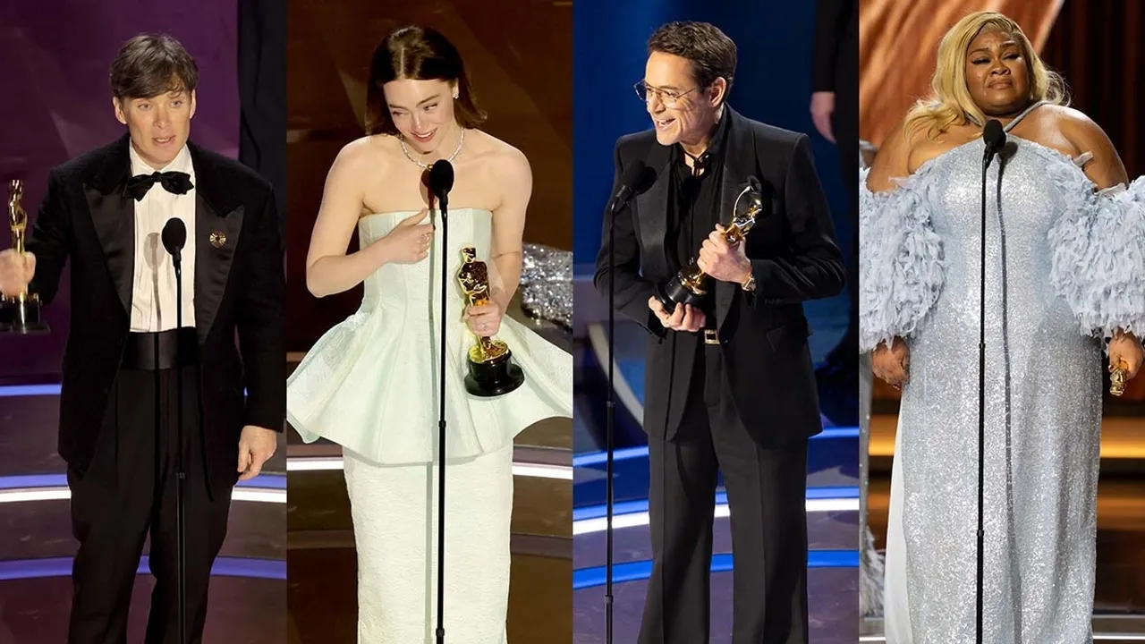2024 Oscars British Triumph, Surprises by Emma Stone, and Godzilla's