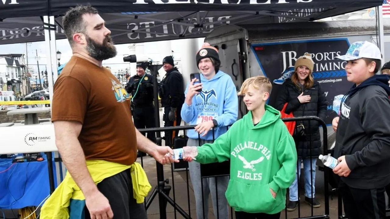 Eagles Star Jason Kelce Races for a Cause in Sea Isle City, Highlights Weekend of High School Sports