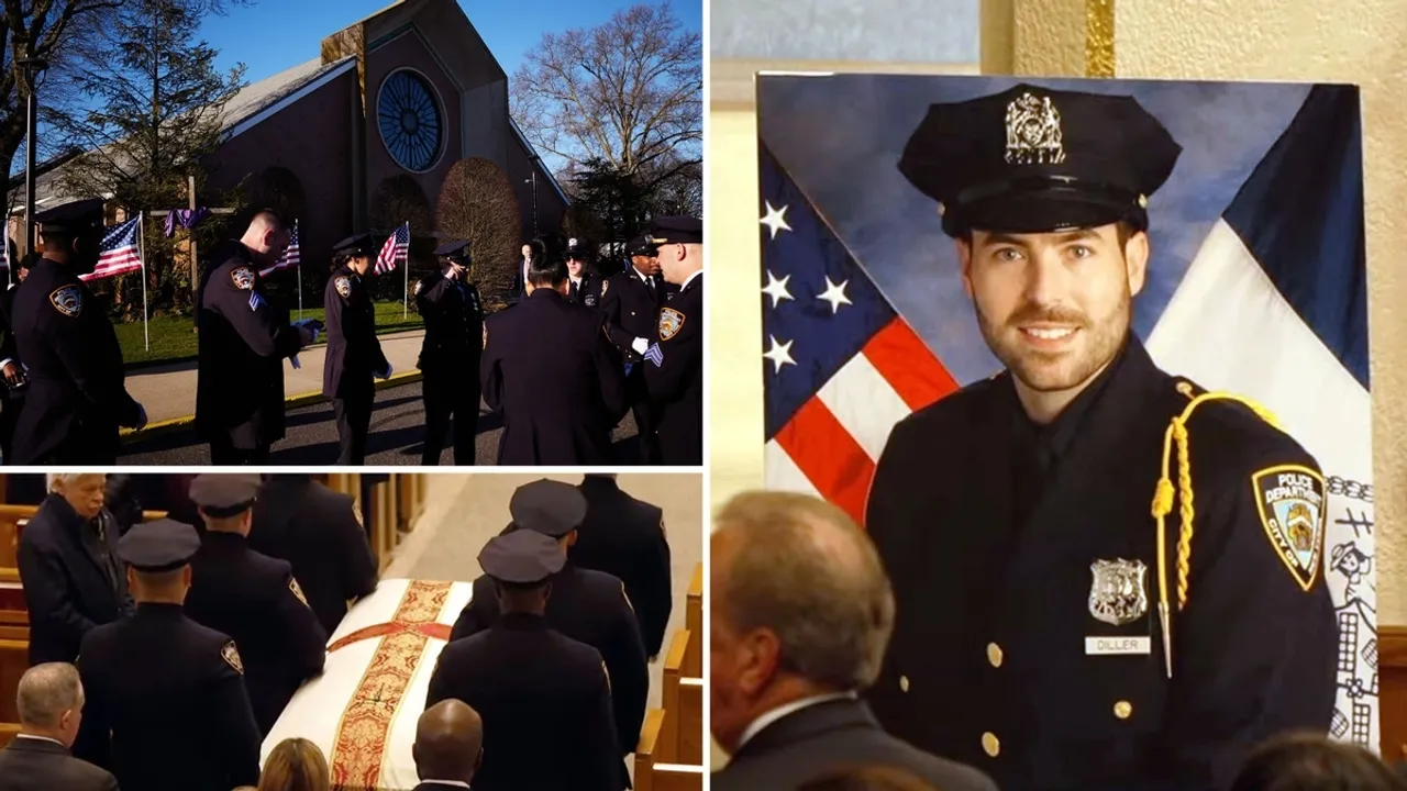 Over 10,000 Officers Honor Slain NYPD's Jonathan Diller in Massapequa Memorial