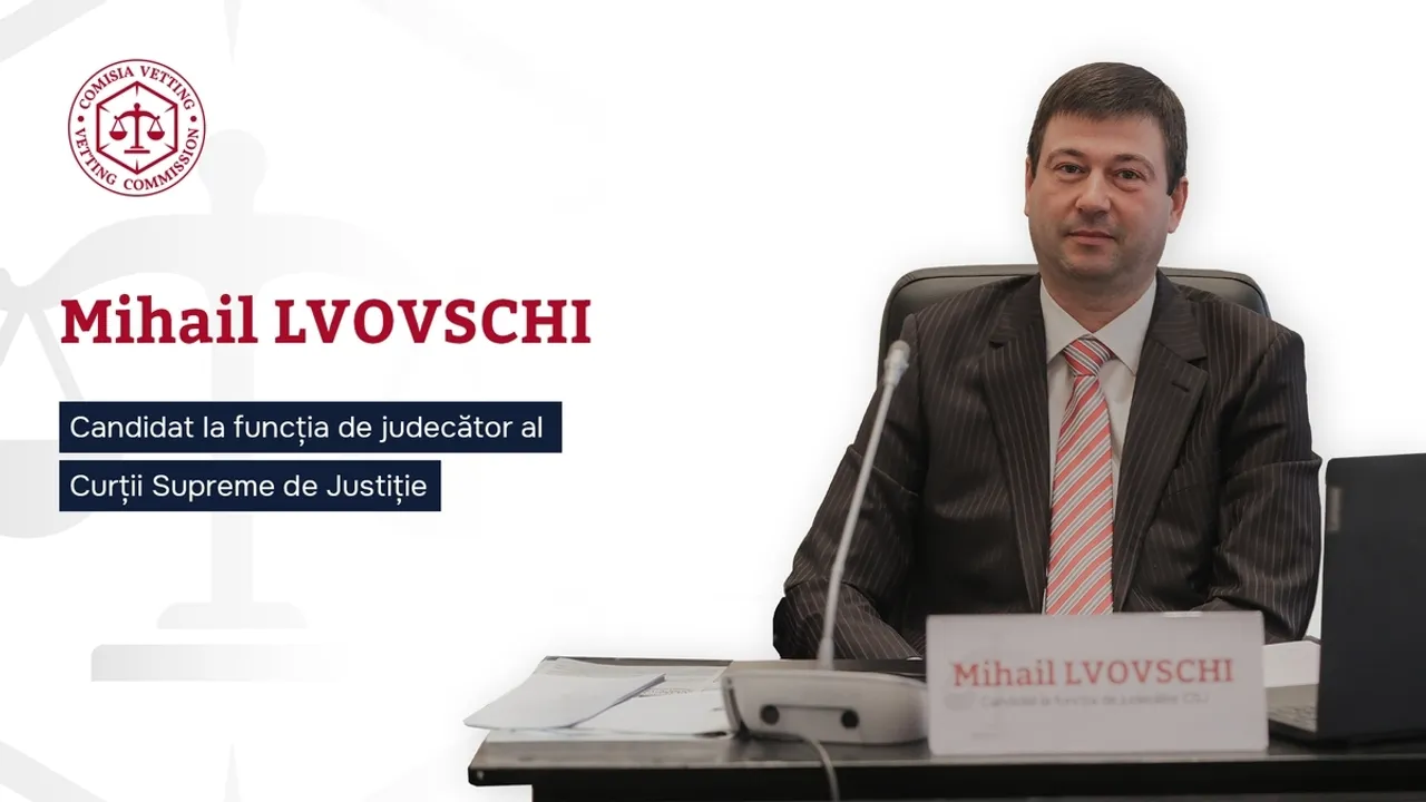 Supreme Court Candidate Mihail Lvovschi Faces Rejection by Vetting Commission Under New Integrity Law