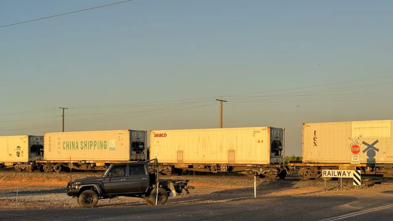 Miraculous Escape: Irymple Woman Survives Collision with Train in Red