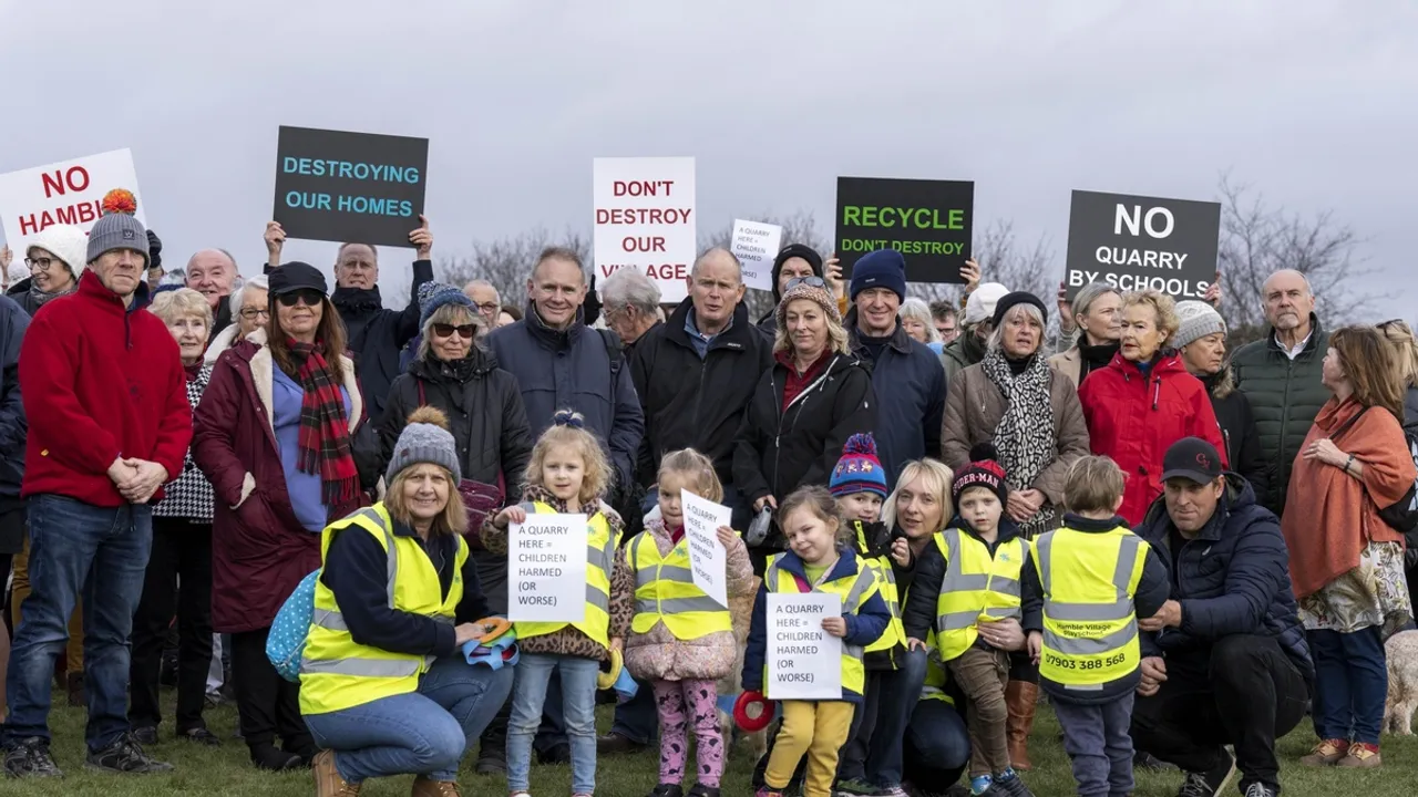 Community Concerns Escalate as Hampshire Quarry Decision Faces Delays