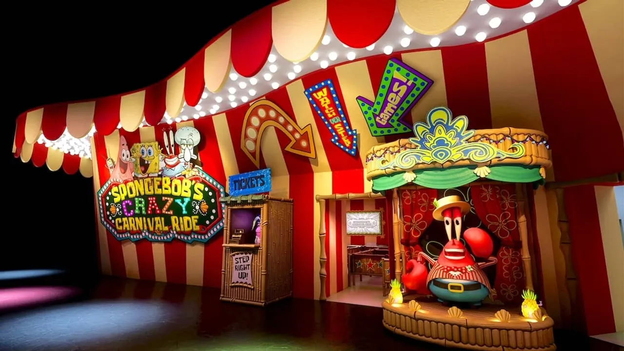 Diving into Fun: Circus Circus Las Vegas Unveils SpongeBob's Crazy Carnival Ride