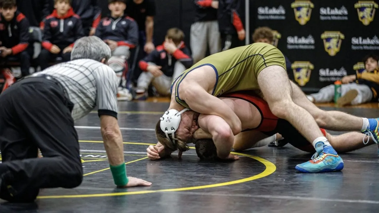 Northampton's Trey Wagner Triumphs in District 11 Wrestling, Securing