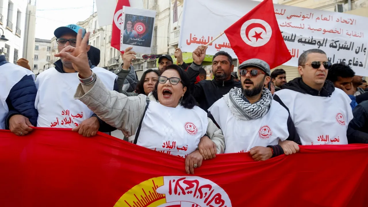Tunisia Frees Labour Union Official Tahar Mezzi Amidst Political Tensions
