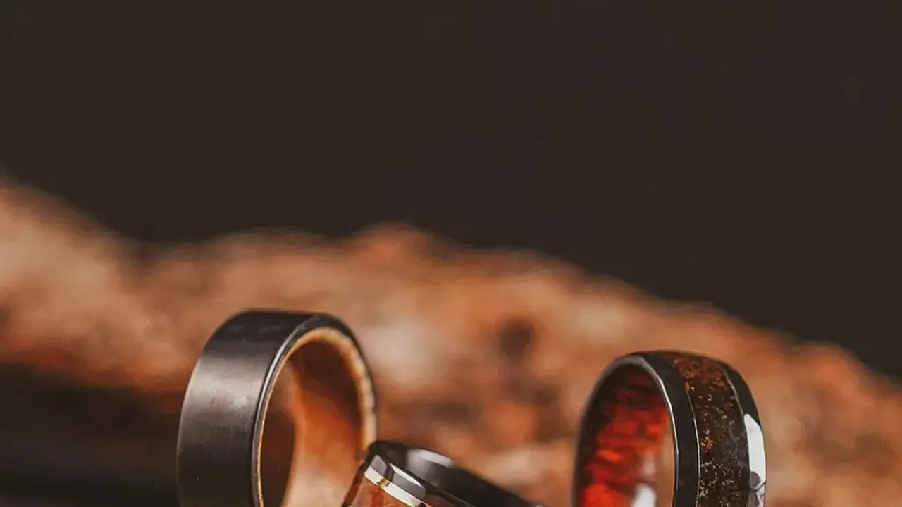 Innovative Venture Manly Bands Crafts Wedding Rings from Tanks
