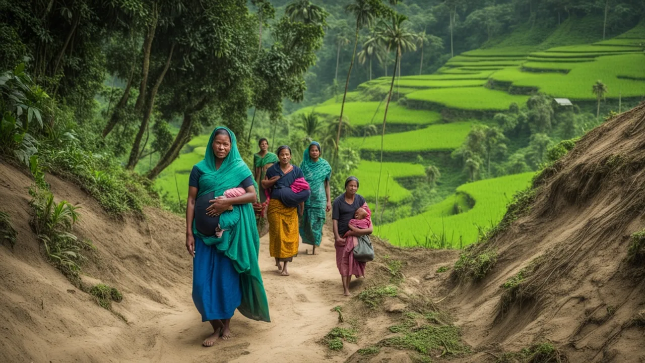 Braving the Elements: Pregnant Women's Struggle for Maternal Care in the Chittagong Hill Tracts