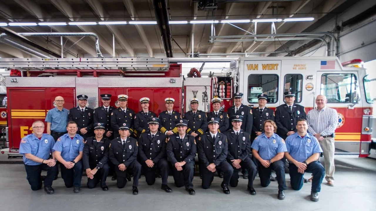 Van Wert Fire Department Honors Heroes A Night of Valor and Vigilance
