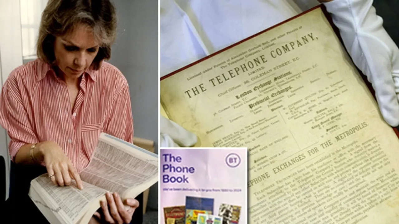 End of an Era BT Axes Free Phone Book Distribution After 140 Years