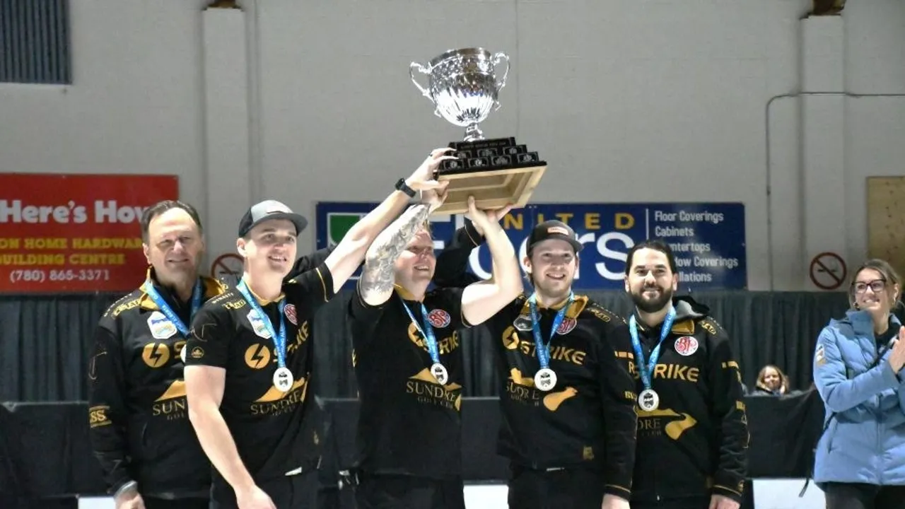 Sluchinski's Team Triumphs at 2024 Alberta Boston Pizza Cup, Secures