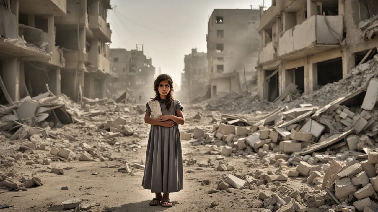 Gaza Conflict: A Young Girl's Dreams Lost Amidst the Chaos