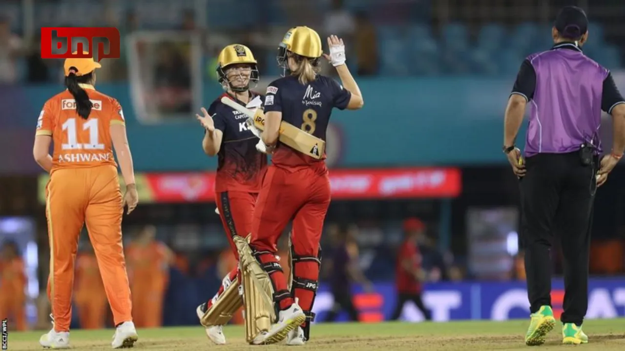 Sophie Devine smashes record-breaking 99 to lead RCB to victory in Women's Premier League