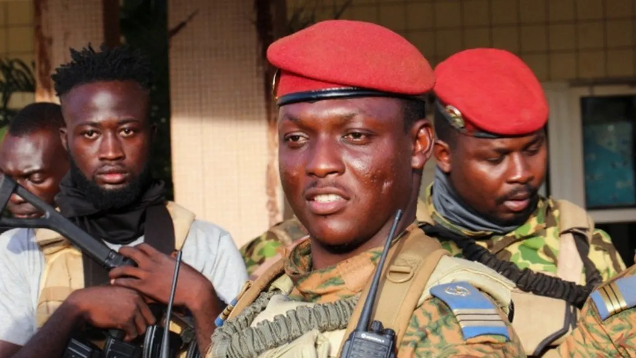 President Ibrahim Traore <br> Image Credit: BBC