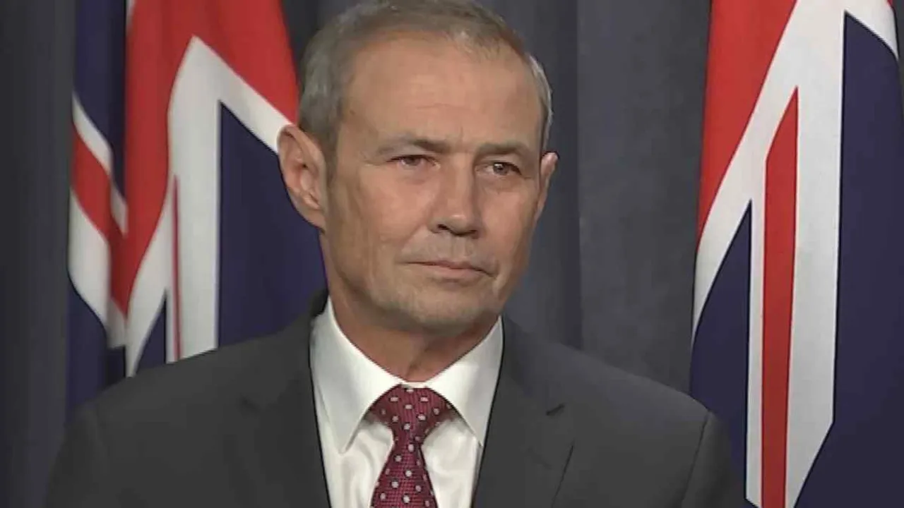 R﻿oger Cook confirmed as next premier of Western Australia<br>Image Credit: 9 News