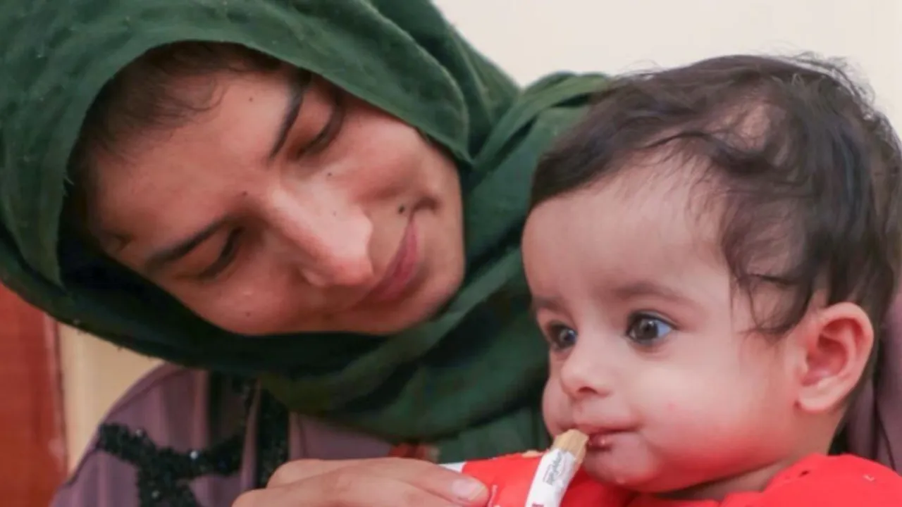 UNICEF Trains Over 1,100 People in Nutrition in Central Afghanistan. Image Credit: SPOGMAI FM
