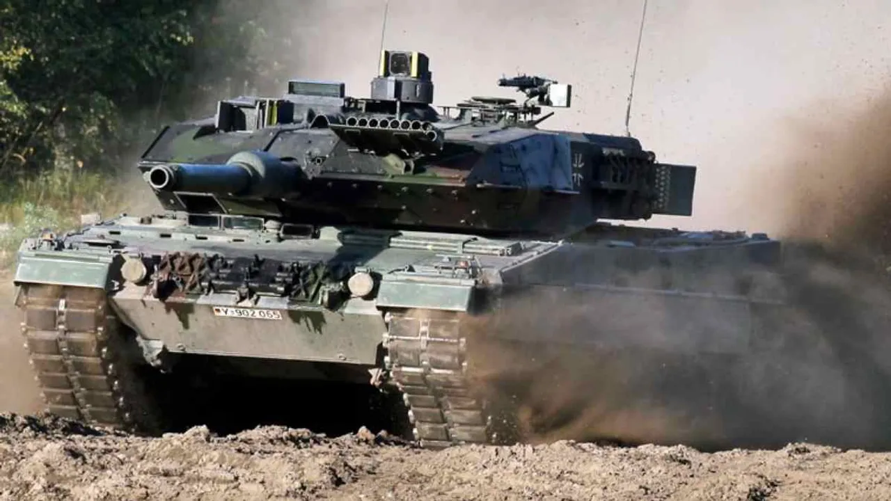 Denmark aiming to supply German-made Leopard tanks from the beginning of 2024
<br>
Image Credit: AP